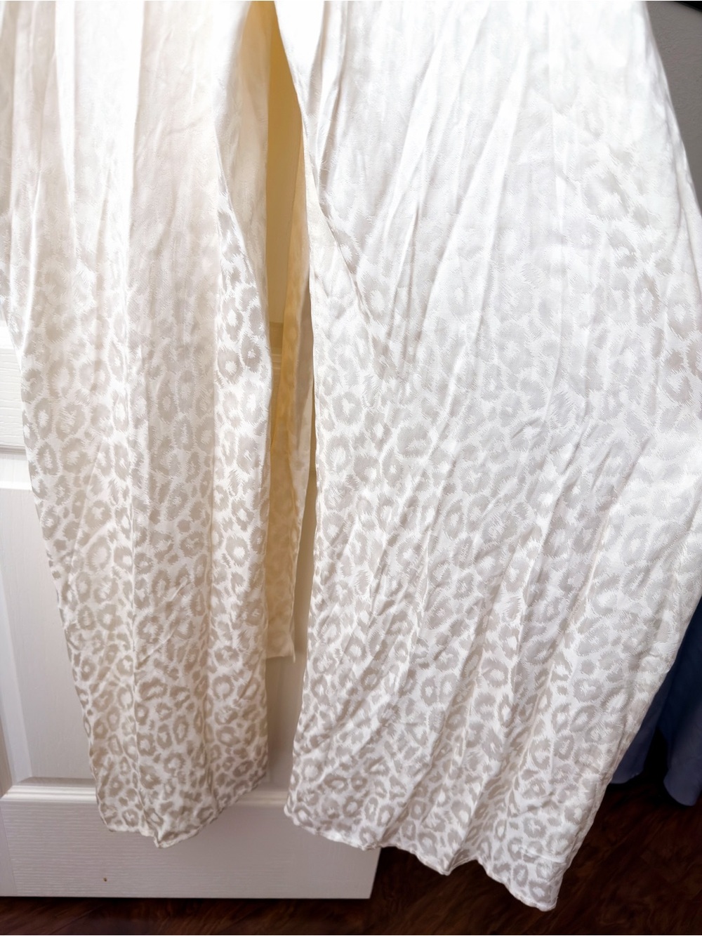 Rat & Boa Bianco Jacquard Wide Leg Jumpsuit Cream Medium NWT - Picture 12 of 14